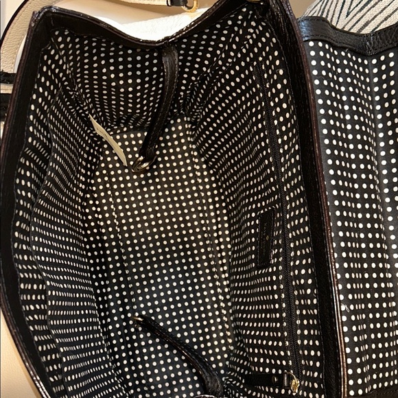 Kate Spade Black and White Satchel - Picture 14 of 16